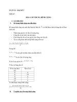 NỘI DUNG GHI BÀI MÔN TOÁN 7 - TUẦN 23