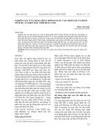 NGHIÊN CỨU ỨNG DỤNG PHẦN MỀM PVSYST VÀO THIẾT KẾ VÀ PHÂN TÍCH DỰ ÁN ĐIỆN MẶT TRỜI HOÀ LƯỚI