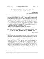 SỰ TỰ TIN TRONG THỰC HÀNH KỸ NĂNG LÂM SÀNG  CỦA SINH VIÊN ĐIỀU DƯỠNG CHÍNH QUY TẠI BỆNH VIỆN  TRUNG ƯƠNG THÁI NGUYÊN NĂM 2019