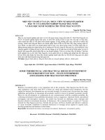 MỘT SỐ VẤN ĐỀ LÝ LUẬN, THỰC TIỄN VỀ KHUYẾN KHÍCH  ĐẦU TƯ CỦA DOANH NGHIỆP NGOÀI NHÀ NƯỚC  VÀ BÀI HỌC KINH NGHIỆM CHO TỈNH THÁI NGUYÊN