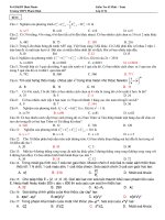 Toán 12  Kiểm tra 1 tiet tổ hợp  Nhi thuc