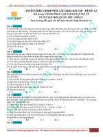 ĐỀ 12 CHINH PHỤC các DẠNG bài tập về DI TRUYỀN học QUẦN THỂ   PHẦN 1 IN 