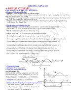 Vật lý 12 bộ tài liệu luyện chuyên đề sóng cơ (full)