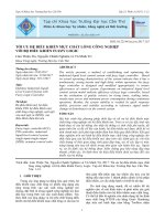 Tối ưu hệ điều khiển mực chất lỏng công nghiệp với bộ điều khiển Fuzzy Logic