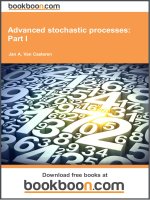 Advanced stochastic processes: Part I - eBooks and textbooks from bookboon.com
