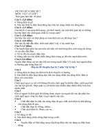 Đề thi giữa học kì 2 có đáp án chi tiết môn Vật Lý lớp 7 | Vật lý, Lớp 7 - Ôn Luyện