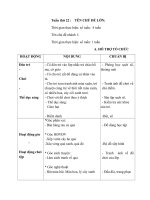 Chủ đề: Bé thích đi bằng phương tiện giao thông gì