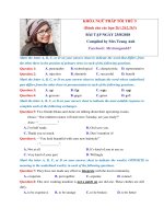 BÀI tập NGÀY 23 8 