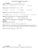 Toán 8 Đề kiểm tra Bài tập ôn tập GIUA KI II TOAN 8