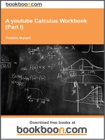 A youtube Calculus Workbook (Part I) - eBooks and textbooks from bookboon.com