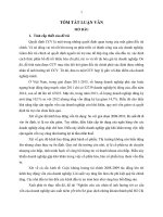 Nghiên cứu các nhân tố ảnh hưởng tới cơ cấu vốn của các doanh nghiệp sản xuất niêm yết trên Sở giao dịch chứng khoán thành phố Hồ Chí Minh