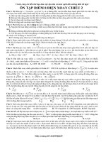 GỬI CÁC EM HS CÁC BÀI TẬP ĐIỆN XOAY CHIỀU CÓ THỂ THI THPT QUỐC GIA