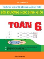 Chuyên đề Bồi dưỡng HSG Toán 6