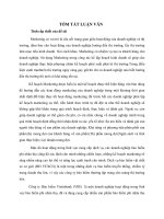 Kế hoạch marketing cho sản phẩm bảo hiểm vật chất xe cơ giới của Công ty TNHH MTV bảo hiểm ngân hàng TMCP Công thương Việt Nam