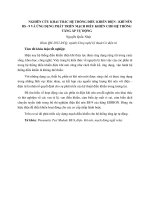 Nghiên cứu khai thác hệ thống điều khiển điện- khí nén BS-9 và ứng dụng phát triển mạch điều khiển cho hệ thống tăng áp tự động