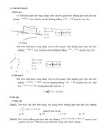 Bài tập Toán lớp 12: UDTP tính thể tích - Thầy Vũ Ngọc Anh