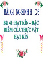 Hạt kín - Đặc điểm thực vật hạt kín | Sinh học, Lớp 6 - Ôn Luyện