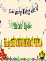 bài Tập đọc - Nếu chúng mình có phép lạ | Ngữ văn, Lớp 4 - Ôn Luyện