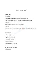 Giáo án Công nghệ 12 bài 18 Máy tăng âm | Lớp 12, Công Nghệ - Ôn Luyện