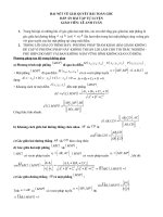 Đáp án bài tập về hình học không gian môn toán lớp 12 của thầy Lê Anh Tuấn | Toán học, Đề thi đại học - Ôn Luyện