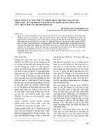 KHAI THÁC CÁC LỢI THẾ CỦA HIỆP ĐỊNH THƯƠNG MẠI TỰ DO  VIỆT NAM – EU NHẰM ĐẨY MẠNH XUẤT KHẨU HÀNG NÔNG SẢN  CỦA VIỆT NAM VÀO THỊ TRƯỜNG EU