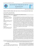 . Mối quan hệ phụ thuộc giữa giá vàng và tỷ giá ngoại tệ ở Việt Nam