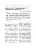 XÂY DỰNG ĐỘNG CƠ HỌC TẬP CỦA SINH VIÊN LÀ VẤN ĐỀ THEN CHỐT TRONG NÂNG CAO CHẤT LƯỢNG GIẢNG DẠY MÔN GIÁO DỤC  QUỐC PHÒNG AN NINH – MỘT SỐ BIỆN PHÁP TẠI TRUNG TÂM  GIÁO DỤC QUỐC PHÒNG - ĐẠI HỌC THÁI NGUYÊN