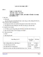 Giáo án Âm nhạc 7 bài 2 Nhạc lí Nhịp lấy đà Tập đọc nhạc TĐN số 3 ANTT Sơ lược một vài nhạc cụ phương Tây | Lớp 7, Âm nhạc - Ôn Luyện