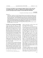 ỨNG DỤNG MÔ HÌNH ALEXANDER BATHORY ĐỂ ĐO LƯỜNG RỦI RO  TÀI CHÍNH CHO CÁC CÔNG TY NIÊM YẾT NGÀNH BẤT ĐỘNG SẢN TẠI SỞ GIAO DỊCH CHỨNG KHOÁN THÀNH PHỐ HỒ CHÍ MINH