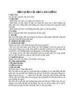 Giáo án Công nghệ 10 bài 41 Bảo quản hạt, củ làm giống | Lớp 10, Công Nghệ - Ôn Luyện