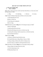 Bài tập trắc nghiệm môn vật lý lớp 6 phần 1 | Vật lý, Lớp 6 - Ôn Luyện