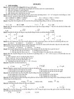 Đề ôn tập học kì 1 lớp 10 số 2