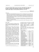 ỨNG DỤNG PHẦN MỀM ANSYS XÂY DỰNG MÔ HÌNH MÁY BIỀN ÁP  BA PHA VÀ PHÂN TÍCH CHẾ ĐỘ LÀM VIỆC CỦA MÁY BIẾN ÁP  TRONG ĐIỀU KIỆN LÀM VIỆC BÌNH THƯỜNG VÀ SỰ CỐ