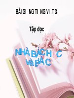 bài Tập đọc - Nhà bác học và bà cụ | Ngữ văn, Lớp 3 - Ôn Luyện