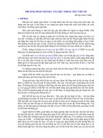 Phương pháp chỉ mục tài liệu trong Thư viện số