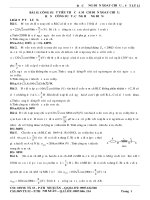 CÔNG SUẤT ĐIỆN XOAY CHIỀU-CỘNG HƯỞN ĐIỆN