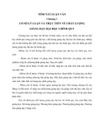 Nâng cao chất lượng giảng dạy đại học hệ chính quy tại trường đại học Kinh tế Quốc dân