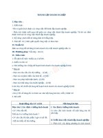 Giáo án Công nghệ 10 bài 54 Thành lập doanh nghiệp | Lớp 10, Công Nghệ - Ôn Luyện