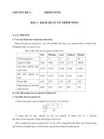 Chuyên đề và bài tập hóa đại cương và vô cơ 11   c2 nitơ  photpho 