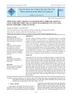 Tiềm năng, thực trạng và giải pháp phát triển du lịch tại làng nghề dệt thổ cẩm của đồng bào Khmer ở xã Văn Giáo, huyện Tịnh Biên, tỉnh An Giang