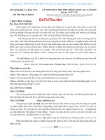 Đáp án đề tham khảo môn Văn 2019 hướng dẫn giải