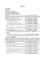 Nghiên cứu thống kê kết quả hoạt động kinh doanh của các cơ sở lưu trú tại Việt Nam giai đoạn 2011-2016