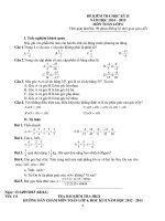 Đề thi thử học kì 2 môn Toán lớp 6 có đáp án | Toán học, Lớp 6 - Ôn Luyện