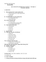 Tin học 11 - Đề cương ôn tập HK1 - 2020-2021