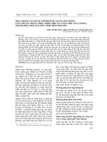 HOẠT ĐỘNG XÂY DỰNG MÔ HÌNH DU LỊCH CỘNG ĐỒNG  GẮN VỚI XÂY DỰNG NÔNG THÔN MỚI TẠI VÙNG CHÈ TÂN CƯƠNG,  THÀNH PHỐ THÁI NGUYÊN, TỈNH THÁI NGUYÊN