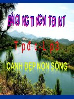 bài Tập đọc - Cảnh đẹp non sông | Ngữ văn, Lớp 3 - Ôn Luyện
