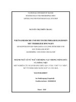 Vietnamesische und deutsche phraseologismen mit tierbezeichnungen  ein kontrastiver vergleich aus linguistischer und kultureller sicht am beispiel von hund und katze 