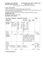 ĐỀ văn GIŨA kì i lóp 10  2020 