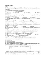 tài liệu ôn tập cho học sinh học tập tại nhà trong thời gian nghỉ học phòng dịch bệnh viêm đường hô hấp cấp do chủng mới của