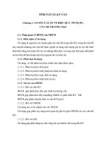 Nâng cao hiệu quả tín dụng tại Ngân hàng thương mại cổ phần đầu tư và phát triển Việt Nam - chi nhánh Nghệ An